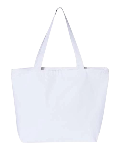 Custom Zippered Tote